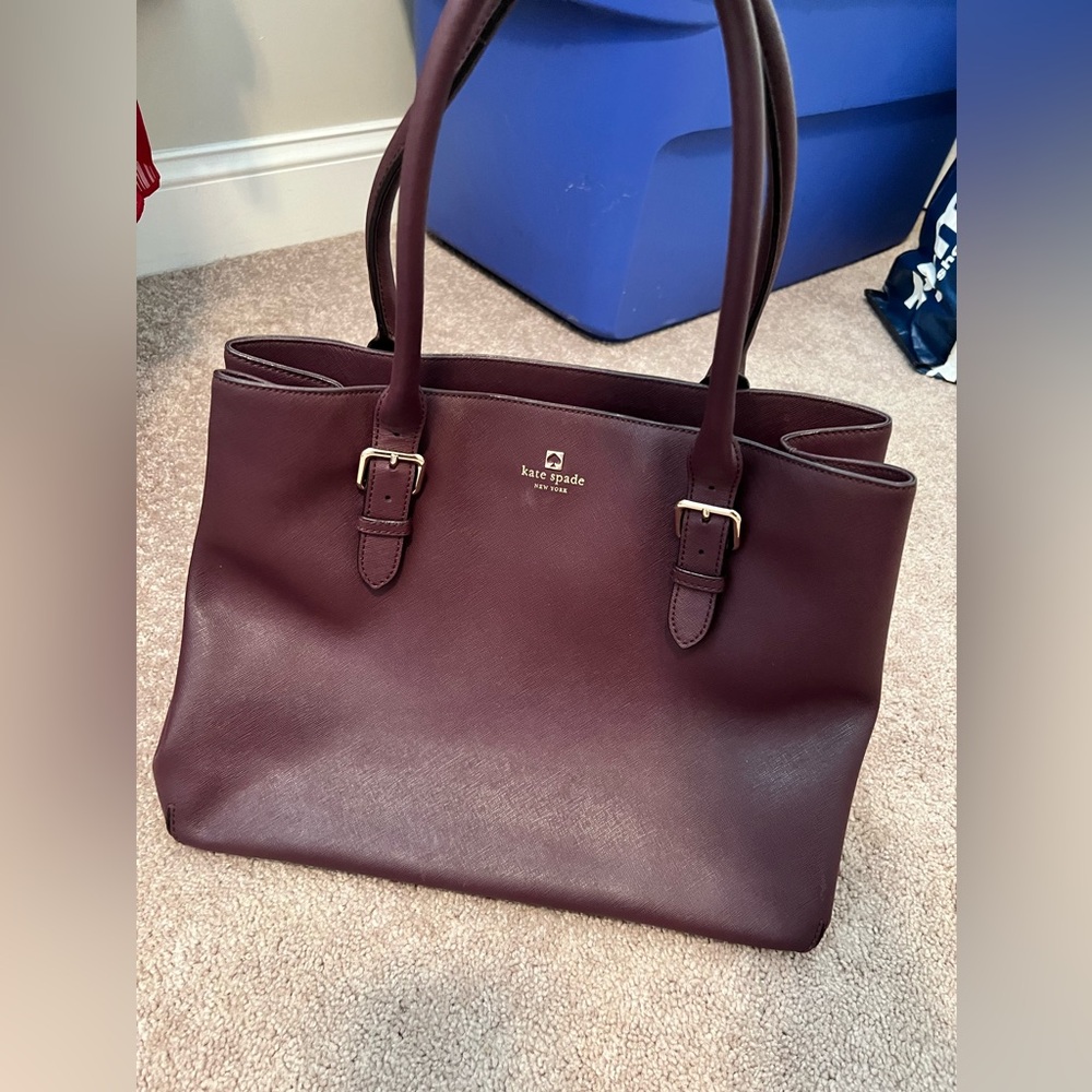 Kate Spade Plum Large Tote